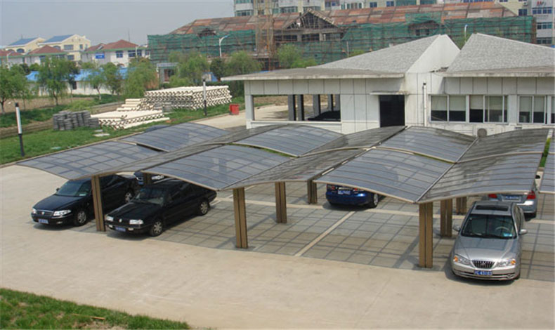 葉榭鎮(zhèn)政府鋁合金車(chē)棚工程