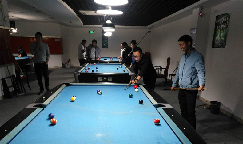 鐵軍營蘇滬分公司臺球聯誼賽