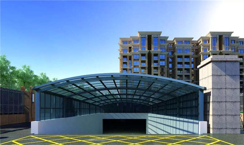 地下車庫(kù)出入口雨棚，你真的只想做玻璃雨棚嗎？