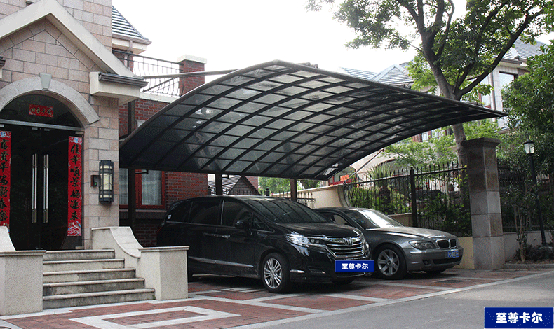 對(duì)于車棚材料的挑選，至尊卡爾有哪些要求？