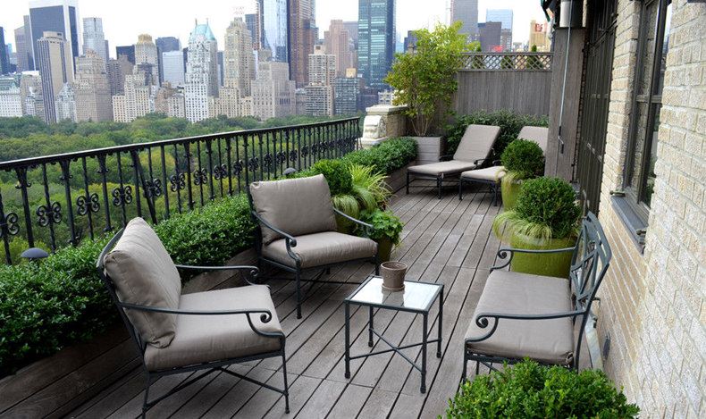 大家認為露臺這樣裝修好嗎？反正我是不贊同