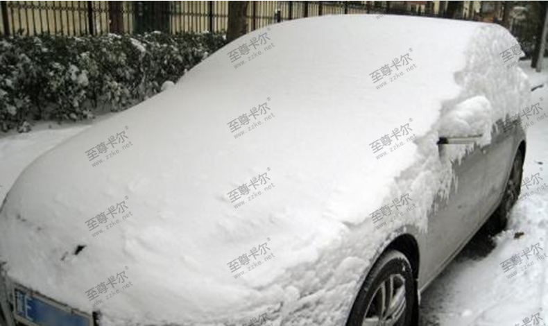 大雪來臨沒裝車棚的抓緊了，讓愛車安全過冬