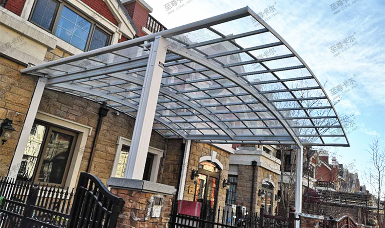 雨棚用什么材質最牢固？看了這些家用雨棚圖片就知道