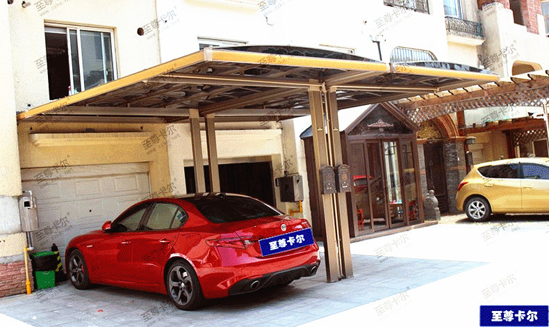 私家住宅都選擇鋁合金車棚的原因