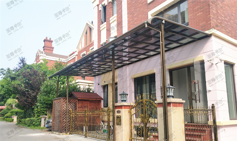 別墅門口雨棚怎么選?在安裝雨棚又需注意什么呢？