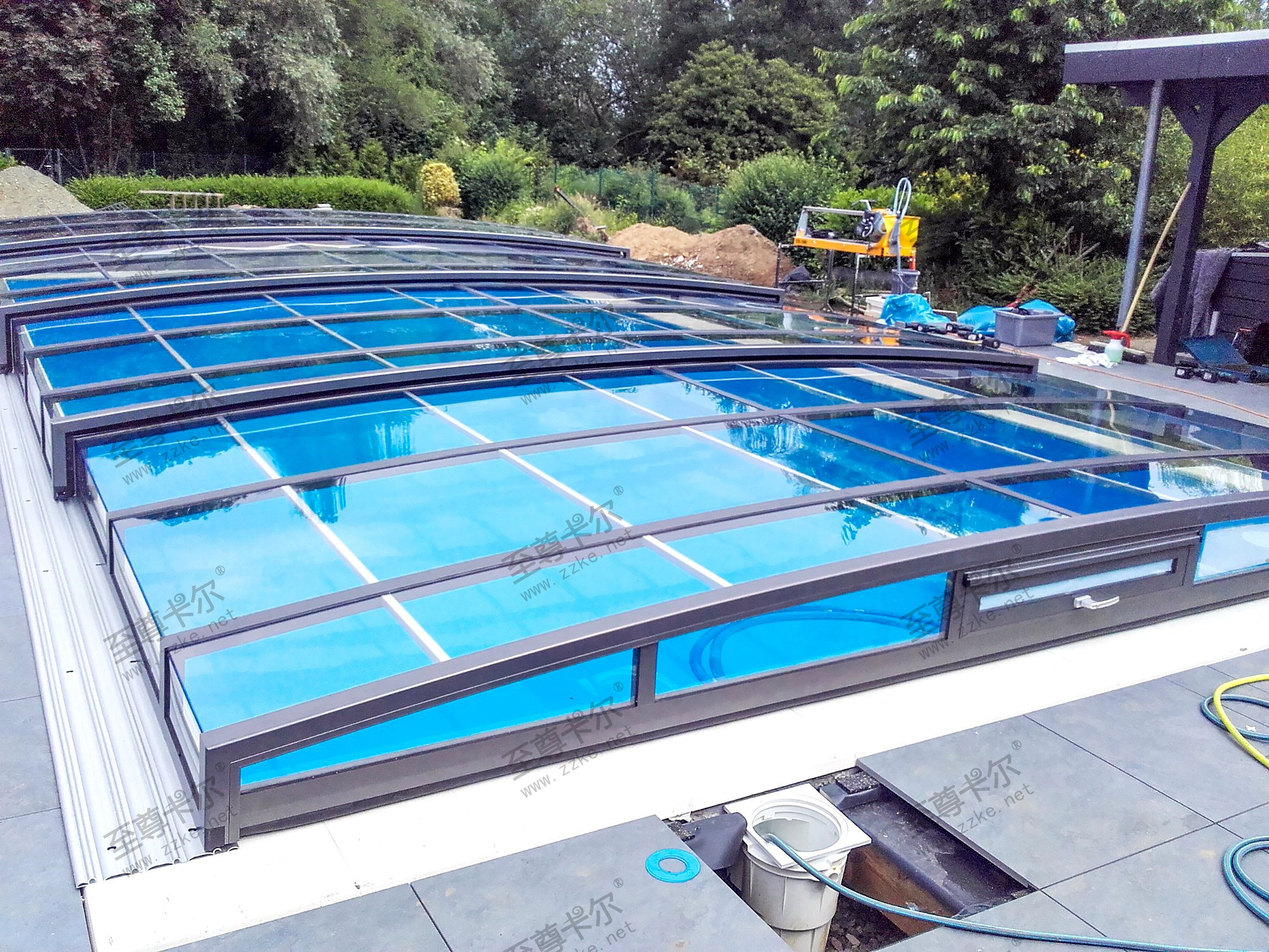 免費測量設(shè)計+詳細(xì)報價（移動泳池棚）