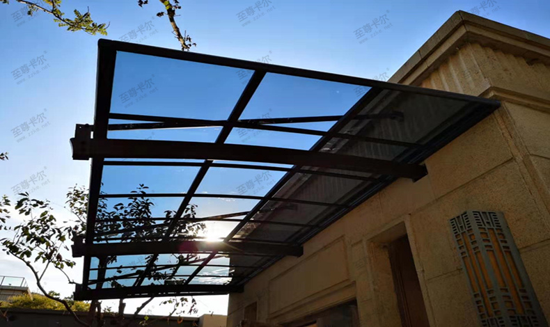 多款鋁合金陽光雨棚圖片，總有一款讓你心動|鋁合金雨棚圖片大全。