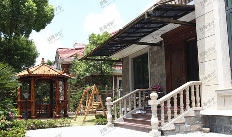 在靠墻處做雨棚，先看看這些靠墻防雨棚圖片，總有一款讓你心動