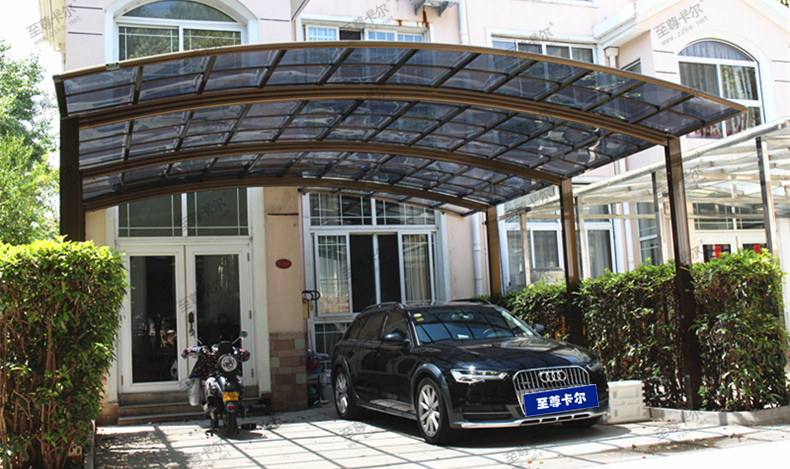 裝膜結構遮陽雨棚后悔了，雨棚遮陽棚到底該怎么選？