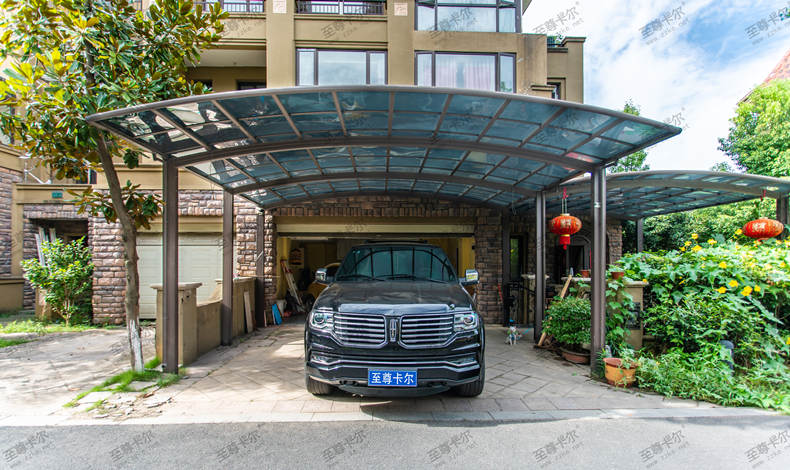 別看這套鋁合金車棚圖片大全！會被美翻的！鋁合金車棚廠家傾情奉獻(xiàn)