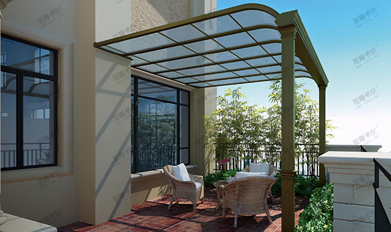 露臺雨棚還這么設計，你能想到嗎？