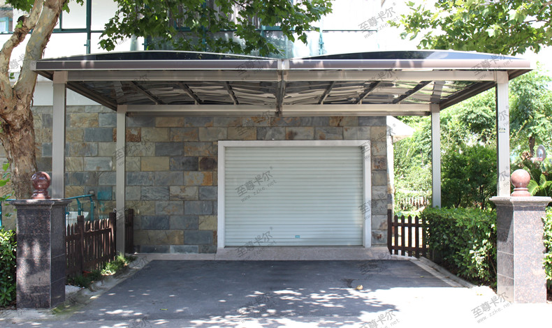 做車棚，除了膜結構還有這種選擇，你知道什么是耐力板車棚嗎？